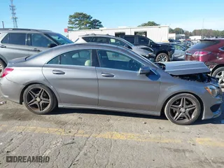 2014 Mercedes-Benz CLA-Class CLA 250 with VIN WDDSJ4EBXEN134893, listed as a IAAI auction lot 41144141 with 123,380 mi miles. Bid and sale history available at carsss.com. Image 13.