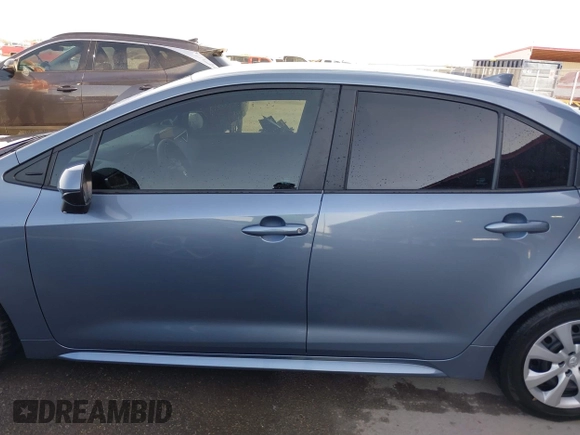 2023 Toyota Corolla LE with VIN 5YFB4MDE3PP076144, listed as a IAAI auction lot 41800449 with 36,450 mi miles. Bid and sale history available at carsss.com. Image 14.