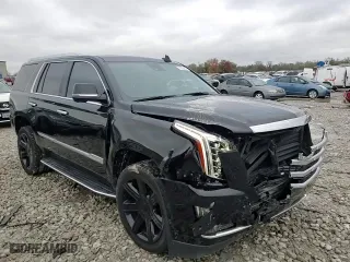 2020 Cadillac Escalade Premium Luxury with VIN 1GYS4CKJ1LR159107, listed as a Copart auction lot 79829484 with 64,505 mi miles and Salvage Title. Bid and sale history available at carsss.com. Image 12.