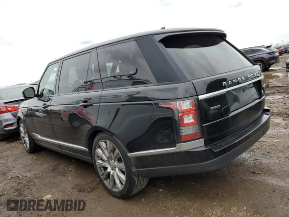 2016 Land Rover Range Rover Supercharged with VIN SALGS3EF6GA297666, listed as a Copart auction lot 51753605 with 87,177 mi miles and Clean Title. Bid and sale history available at carsss.com. Image 2.