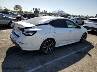 2020 Nissan Sentra SR with VIN 3N1AB8DV9LY246058, listed as a Copart auction lot 46871745 with 85,512 mi miles and Salvage Title. Bid and sale history available at carsss.com. Image 3.