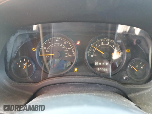 2016 Jeep Patriot Latitude with VIN 1C4NJPFA9GD793975, listed as a Copart auction lot 51990705 with 187,706 mi miles and Salvage title. Bid and sale history available at DreamBid. Image 9.