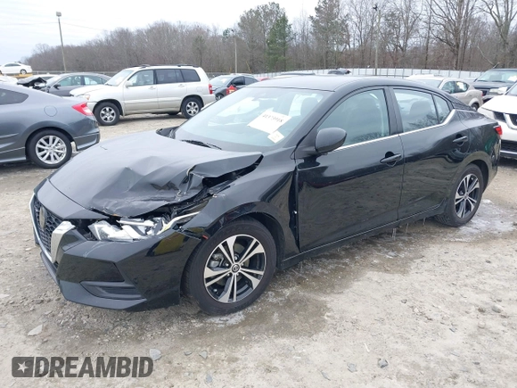 2021 Nissan Sentra SV with VIN 3N1AB8CV1MY292566, listed as a IAAI auction lot 41373918 with 68,062 mi miles and . Bid and sale history available at DreamBid. Image 18.