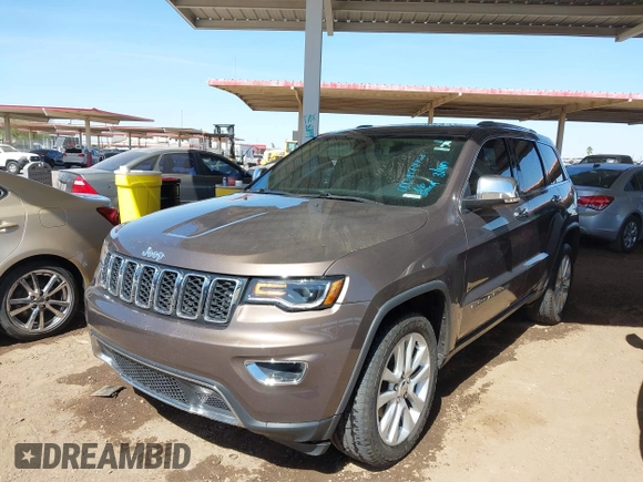 2017 Jeep Grand Cherokee Limited with VIN 1C4RJEBGXHC846920, listed as a IAAI auction lot 41718763 with 131,757 mi miles. Bid and sale history available at carsss.com. Image 15.