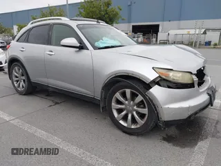 2004 Infiniti FX z VIN JNRAS08W04X210442, wystawiony jako IAAI lot #42100655 z przebiegiem 163 824 mil mil oraz . Historia ofert i sprzedaży dostępna na DreamBid. Obrazek 1.