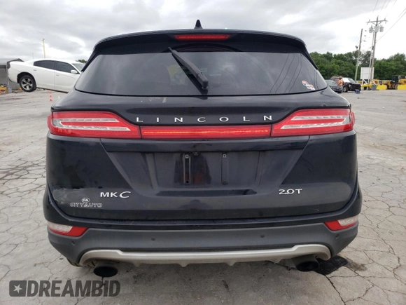 2017 Lincoln MKC Reserve with VIN 5LMCJ3C91HUL13688, listed as a Copart auction lot 58495415 with 125,646 mi miles and Salvage title. Bid and sale history available at DreamBid. Image 6.