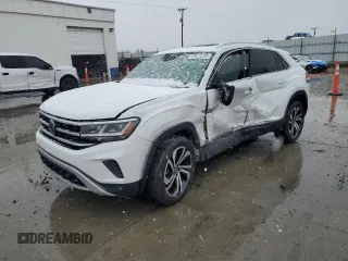 2023 Volkswagen Atlas SEL with VIN 1V2BE2CA3PC218970, listed as a Copart auction lot 41621275 with Not provided miles and Salvage title. Bid and sale history available at DreamBid. Image 1.