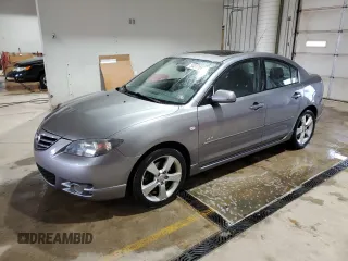 2004 Mazda 3 s with VIN JM1BK323441165447, listed as a Copart auction lot 50317645 with 147,883 mi miles and Salvage Title. Bid and sale history available at DreamBid. Image 1.