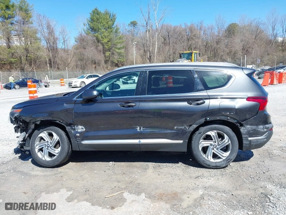 2021 Hyundai Santa Fe SEL with VIN 5NMS2DAJ6MH346514, listed as a IAAI auction lot 41829956 with 95,813 mi miles. Bid and sale history available at carsss.com. Image 14.