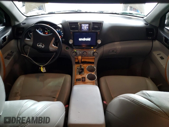 2008 Toyota Highlander Hybrid with VIN JTEEW41A882004277, listed as a Copart auction lot 43153555 with 223,183 mi miles and Salvage Title. Bid and sale history available at carsss.com. Image 8.