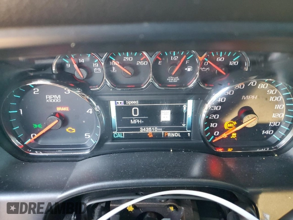 2019 Chevrolet Silverado 3500HD LTZ with VIN 1GC4KXCY0KF125795, listed as a Copart auction lot 87430714 with 343,510 mi miles and Clean Title. Bid and sale history available at carsss.com. Image 9.