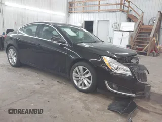 2014 Buick Regal with VIN 2G4GK5EX7E9204508, listed as a IAAI auction lot 41548673 with 124,808 mi miles. Bid and sale history available at carsss.com. Image 1.