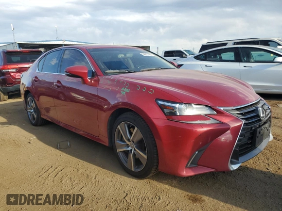 2016 Lexus GS 350 with VIN JTHCZ1BL1GA002469, listed as a Copart auction lot 64817064 with 88,148 mi miles and Non Repairable. Bid and sale history available at carsss.com. Image 4.
