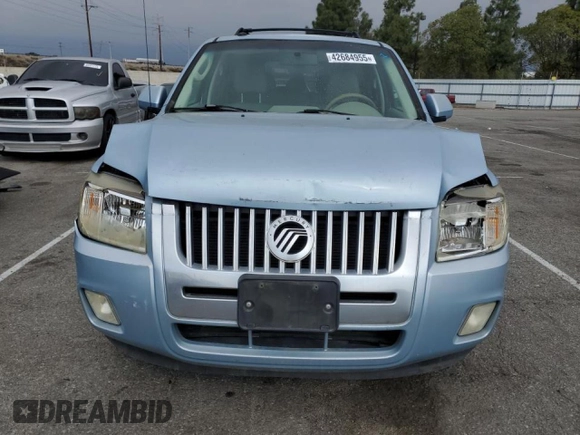 2009 Mercury Mariner Hybrid с VIN 4M2CU29339KJ14208, выставлен на аукционе Copart как лот 42684955 с пробегом 175 379 миль миль и Списание • Salvage title. История ставок и продаж доступна на DreamBid. Изображение 5.