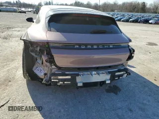 2022 Porsche Taycan 4 with VIN WP0BA2Y11NSA67428, listed as a Copart auction lot 80009803 with 13,028 mi miles and . Bid and sale history available at DreamBid. Image 6.