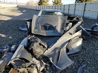 2015 Chevrolet Corvette Z06 2LZ with VIN 1G1YS2D62F5609540, listed as a Copart auction lot 81647914 with 0 mi miles and Salvage Title. Bid and sale history available at carsss.com. Image 5.