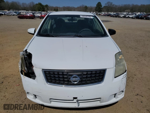 2008 Nissan Sentra S with VIN 3N1AB61E98L656114, listed as a Copart auction lot 49048745 with 95,713 mi miles and Clean Title. Bid and sale history available at DreamBid. Image 5.
