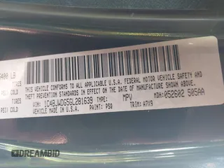 2016 Jeep Wrangler Unlimited Sport с VIN 1C4BJWDG5GL281639, выставлен на аукционе IAAI как лот 42641401 с пробегом 191 219 миль миль и . История ставок и продаж доступна на DreamBid. Изображение 9.