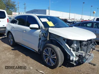 2017 Acura MDX Technology with VIN 5FRYD3H57HB007953, listed as a IAAI auction lot 41317450 with 162,027 mi miles and . Bid and sale history available at carsss.com. Image 1.
