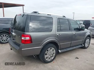 2011 Ford Expedition Limited with VIN 1FMJU1K50BEF09630, listed as a IAAI auction lot 41439602 with 192,409 mi miles. Bid and sale history available at carsss.com. Image 4.