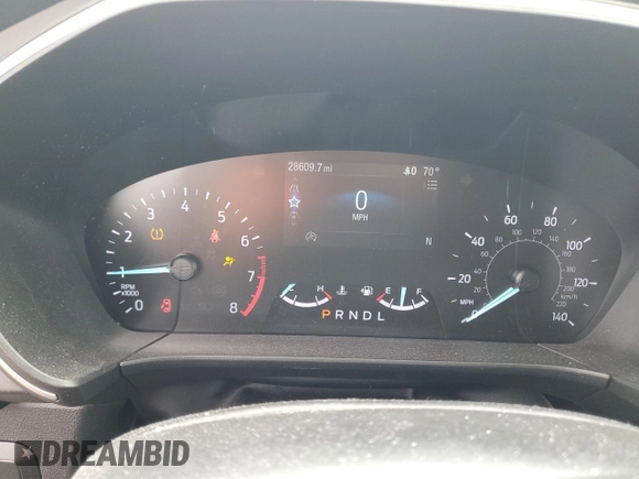 2020 Ford Escape SE with VIN 1FMCU9G64LUA83537, listed as a Copart auction lot 58823825 with 28,609 mi miles and Salvage title. Bid and sale history available at DreamBid. Image 9.