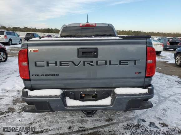 2022 Chevrolet Colorado 2WD LT with VIN 1GCGSCEN0N1177423, listed as a Copart auction lot 41726425 with 29,894 mi miles and Salvage Title. Bid and sale history available at carsss.com. Image 6.