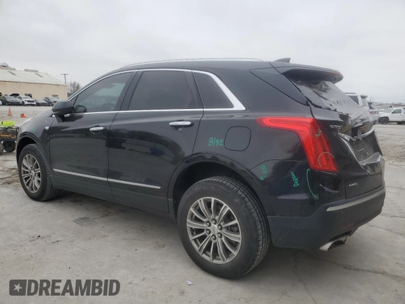 2017 Cadillac XT5 Luxury AWD with VIN 1GYKNDRS3HZ270430, listed as a Copart auction lot 44825965 with 132,871 mi miles and Salvage Title. Bid and sale history available at carsss.com. Image 2.