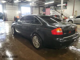 2004 Audi A6 with VIN WAULD64B04N037409, listed as a Copart auction lot 86076224 with 171,674 mi miles and Salvage Title. Bid and sale history available at carsss.com. Image 2.