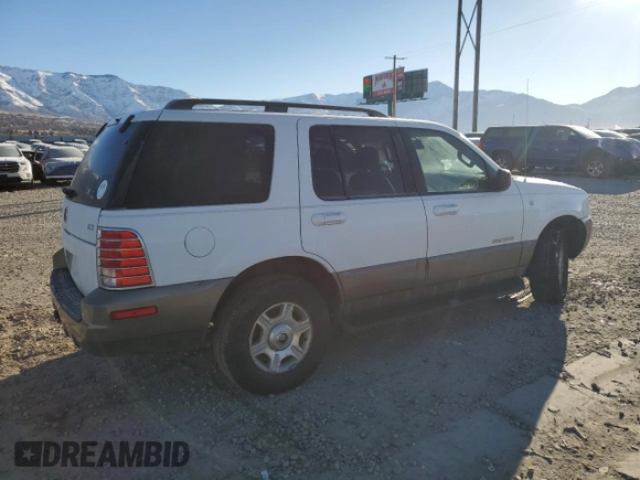 2002 Mercury Mountaineer z VIN 4M2ZU86E02UJ26443, wystawiony jako Copart lot #42239825 z przebiegiem Nie podano mil oraz Szkoda całkowita • Salvage title. Historia ofert i sprzedaży dostępna na DreamBid. Obrazek 3.