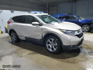2018 Honda CR-V EX with VIN 2HKRW2H56JH665569, listed as a Copart auction lot 43803935 with 26,631 mi miles and Salvage Title. Bid and sale history available at carsss.com. Image 4.