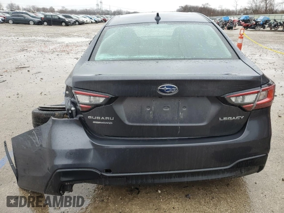 2024 Subaru Legacy Limited with VIN 4S3BWAN64R3005109, listed as a Copart auction lot 47551985 with 29,490 mi miles and Salvage title. Bid and sale history available at DreamBid. Image 6.