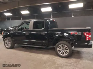 2018 Ford F-150 XL with VIN 1FTEW1E56JFE72250, listed as a IAAI auction lot 41866090 with 43,296 mi miles. Bid and sale history available at carsss.com. Image 15.