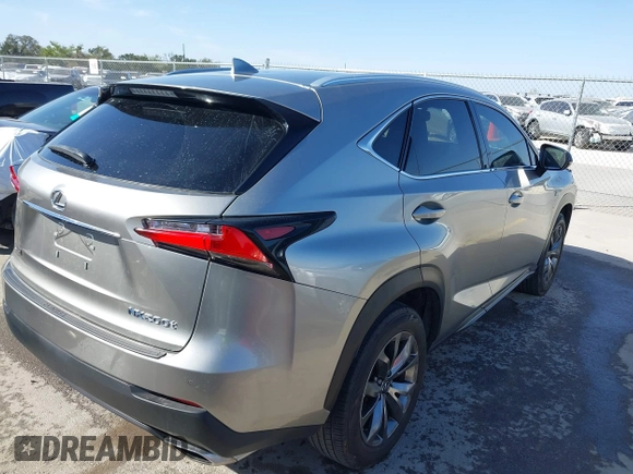 2017 Lexus NX 200t with VIN JTJYARBZ9H2082906, listed as a IAAI auction lot 41830059 with 106,541 mi miles and . Bid and sale history available at DreamBid. Image 4.