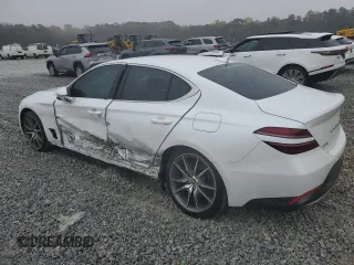 2023 Genesis G70 2.0T with VIN KMTG34TA5PU134136, listed as a Copart auction lot 80513584 with 12,567 mi miles and Salvage Title. Bid and sale history available at DreamBid. Image 2.
