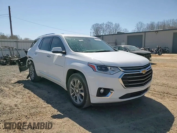 2021 Chevrolet Traverse Premier with VIN 1GNERKKWXMJ149466, listed as a Copart auction lot 48322655 with 94,650 mi miles and Salvage Title. Bid and sale history available at carsss.com. Image 11.