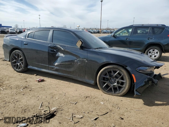 2019 Dodge Charger R/T with VIN 2C3CDXCT4KH721649, listed as a Copart auction lot 49768705 with 101,490 mi miles and Salvage Title. Bid and sale history available at carsss.com. Image 4.