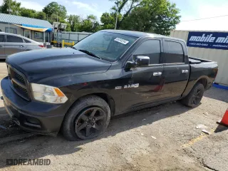 2009 Dodge Ram 1500 Laramie with VIN 1D3HB13T09S740911, listed as a Copart auction lot 58340294 with 154,540 mi miles and Salvage Title. Bid and sale history available at carsss.com. Image 1.