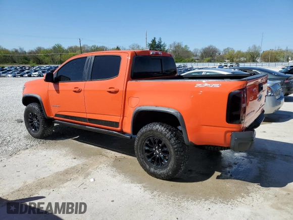 2019 Chevrolet Colorado 4WD ZR2 z VIN 1GCGTEEN7K1278933, wystawiony jako Copart lot #52209085 z przebiegiem 84 671 mil mil oraz Szkoda całkowita • Salvage title. Historia ofert i sprzedaży dostępna na DreamBid. Obrazek 2.