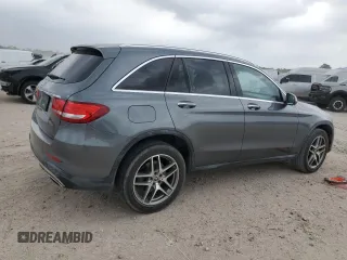 2017 Mercedes-Benz GLC with VIN WDC0G4JB8HF250091, listed as a Copart auction lot 51612585 with 142,379 mi miles and Clean Title. Bid and sale history available at carsss.com. Image 3.