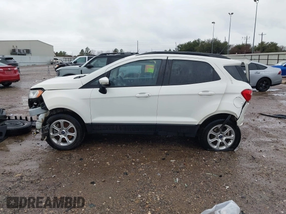 2020 Ford EcoSport SE with VIN MAJ6S3GL2LC362667, listed as a IAAI auction lot 41510765 with 76,311 mi miles and . Bid and sale history available at DreamBid. Image 14.