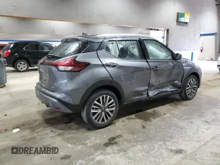 2024 Nissan Kicks SV with VIN 3N1CP5CV3RL548655, listed as a Copart auction lot 53241775 with 18,752 mi miles and Salvage Title. Bid and sale history available at carsss.com. Image 3.