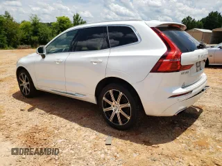 2021 Volvo XC60 Inscription with VIN YV4102RL3M1856578, listed as a Copart auction lot 60994225 with 45,748 mi miles and Salvage title. Bid and sale history available at DreamBid. Image 2.