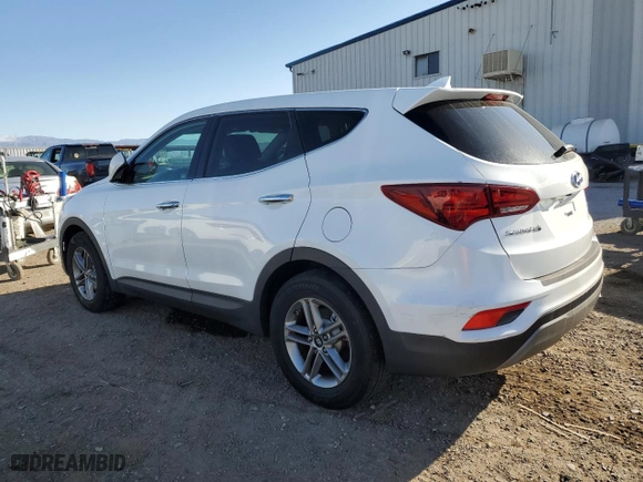 2017 Hyundai Santa Fe Sport 2.4L with VIN 5XYZTDLBXHG404142, listed as a Copart auction lot 48812665 with NaN miles and Clean Title. Bid and sale history available at carsss.com. Image 2.