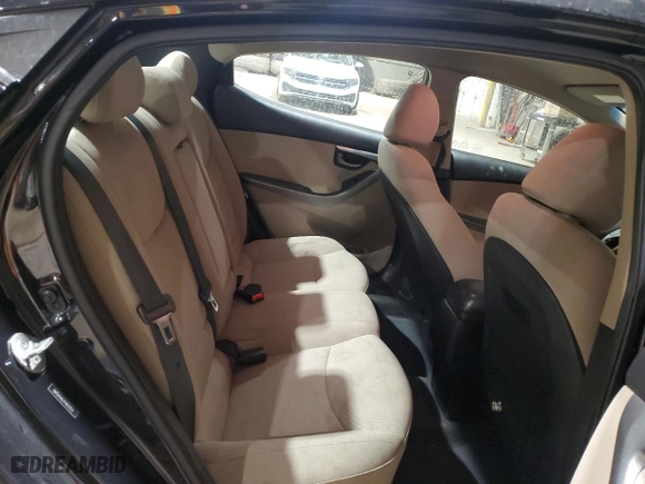 2015 Hyundai Elantra SE with VIN 5NPDH4AE1FH651953, listed as a Copart auction lot 47123995 with 109,135 mi miles and Salvage Title. Bid and sale history available at carsss.com. Image 10.