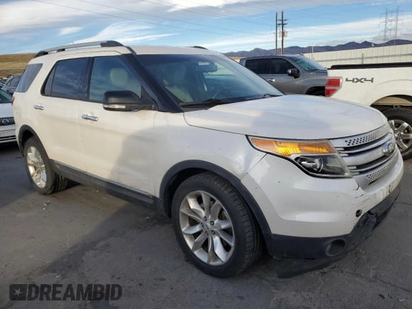 2013 Ford Explorer XLT with VIN 1FM5K7D83DGC19617, listed as a Copart auction lot 50231925 with 184,027 mi miles and Salvage Title. Bid and sale history available at DreamBid. Image 4.