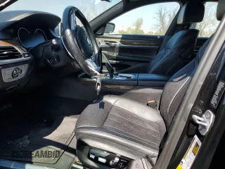 2018 BMW 7 Series ALPINA B7 xDrive with VIN WBA7F2C51JG423899, listed as a Copart auction lot 48872304 with 0 mi miles and Salvage Title. Bid and sale history available at carsss.com. Image 7.