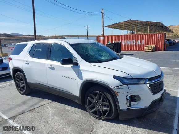 2022 Chevrolet Traverse LS with VIN 1GNERFKW1NJ126070, listed as a IAAI auction lot 41360305 with 37,592 mi miles. Bid and sale history available at carsss.com. Image 13.