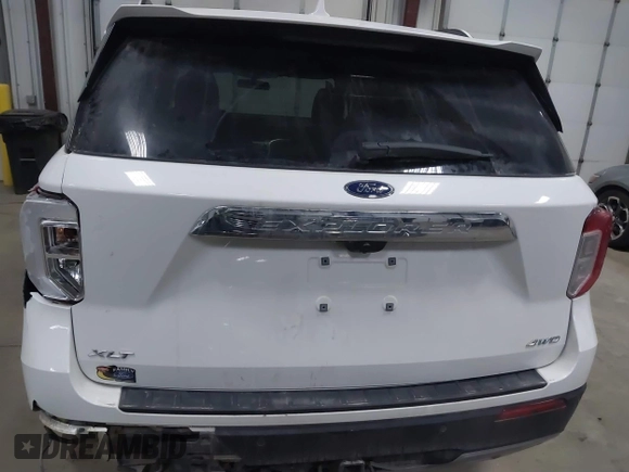 2022 Ford Explorer XLT with VIN 1FMSK8DH2NGA29432, listed as a IAAI auction lot 41614290 with 23,918 mi miles. Bid and sale history available at carsss.com. Image 16.
