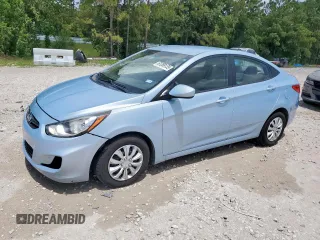 2014 Hyundai Accent GLS with VIN KMHCT4AE8EU692400, listed as a Copart auction lot 61288135 with 113,305 mi miles and Salvage title. Bid and sale history available at DreamBid. Image 1.