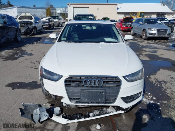 2013 Audi A4 Premium Plus with VIN WAUFFAFL9DN022682, listed as a IAAI auction lot 41605430 with 104,363 mi miles. Bid and sale history available at carsss.com. Image 11.
